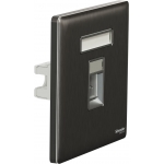 Schneider Electric UNICA X 單位RJ45數據插座 (炫星銀) | NUX31RJ6_SS